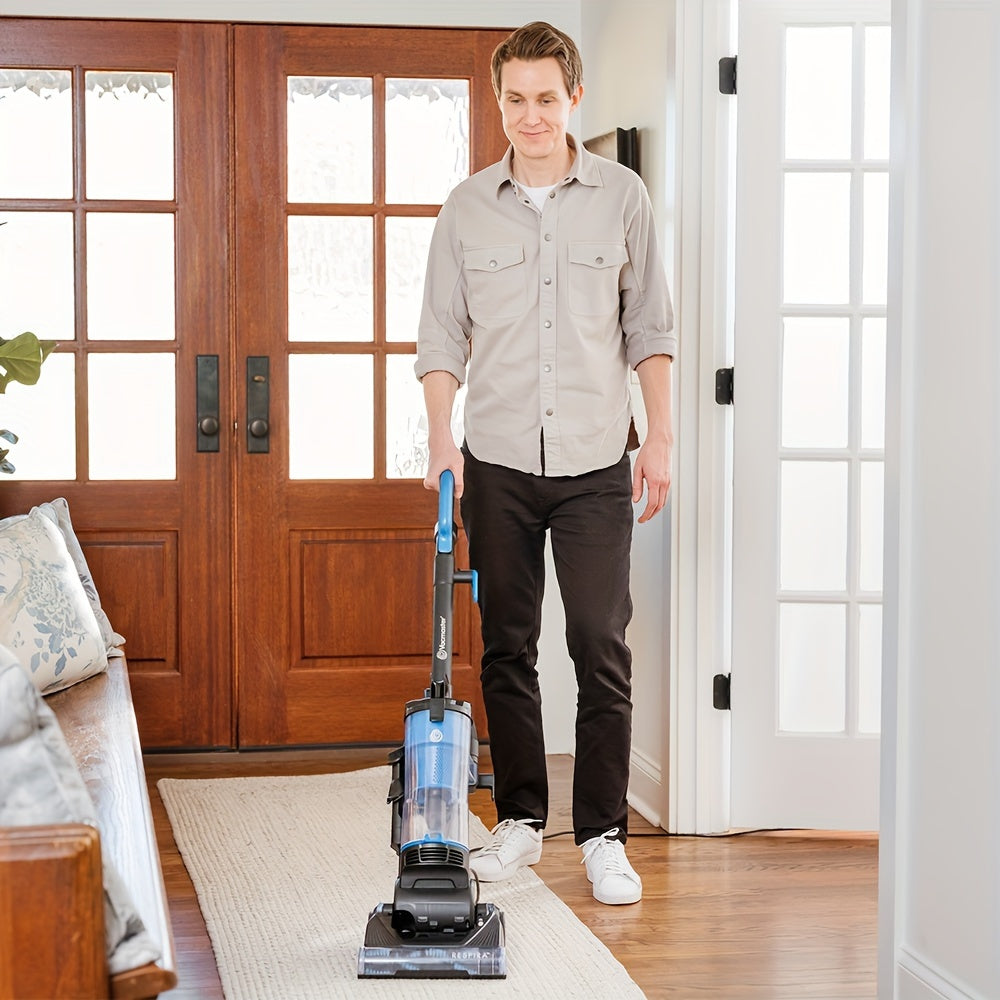 Bagless Upright Vacuum Cleaner UC0501 with Listed 1150W Power, 17-Foot Cord, Dust Cup and Filtration System for Compatible Carpet, Hard Floor and Pet Hair Cleanup