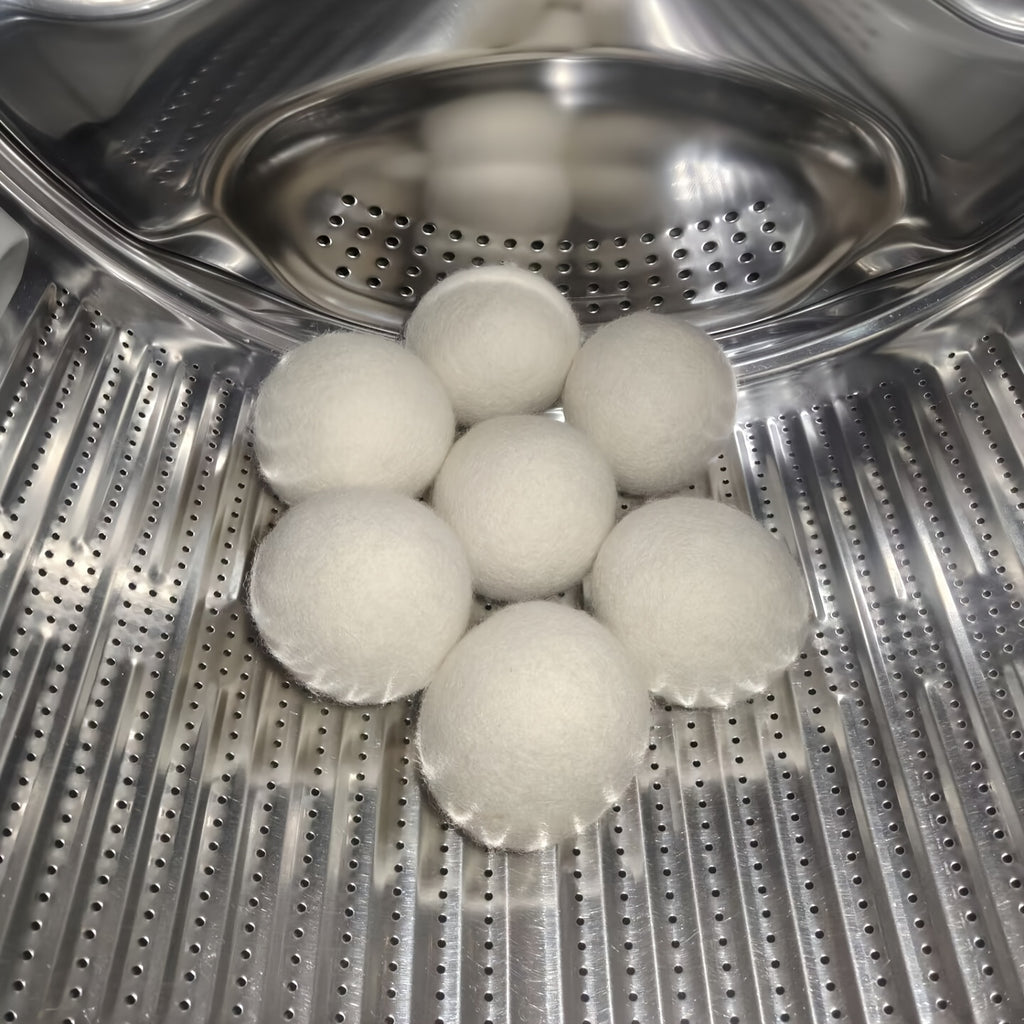 Wool Dryer Balls 9-Pack with Listed 5cm Size, Reusable Laundry Drying Accessories for Compatible Clothes Dryer Loads and Everyday Household Fabric Care