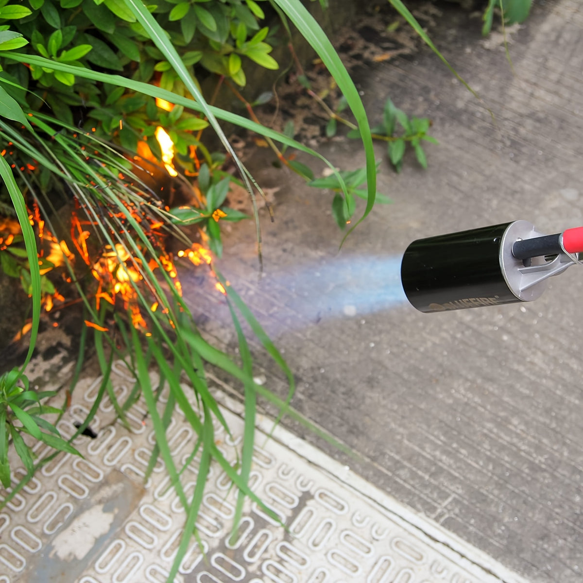 Propane Weed Torch Kit with Tank-Connected Outdoor Burner Model Options, BF-1711, Koman-Q0001 and HD Series for Experienced Adult Yard Maintenance