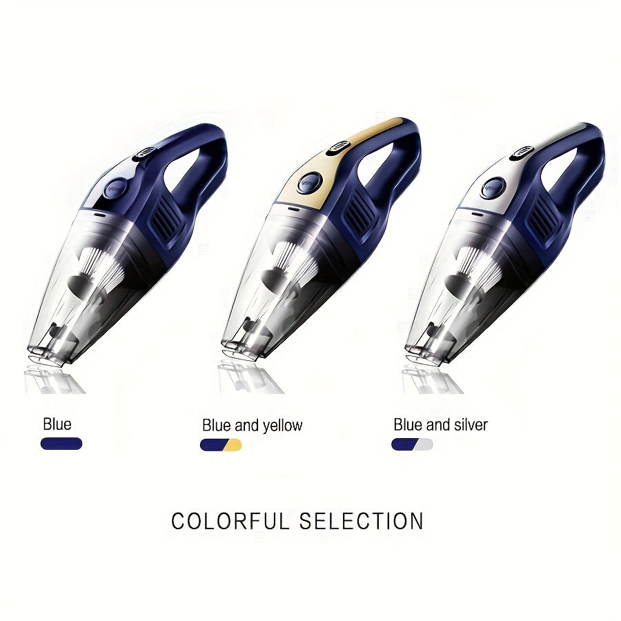 Handheld Vacuum Cleaner Cordless, USB Charging Mini Car Vacuum with Powerful Suction and Multi-Nozzle Kit, Portable Hand Vacuum for Car, Home, Office and Pet Hair Cleaning