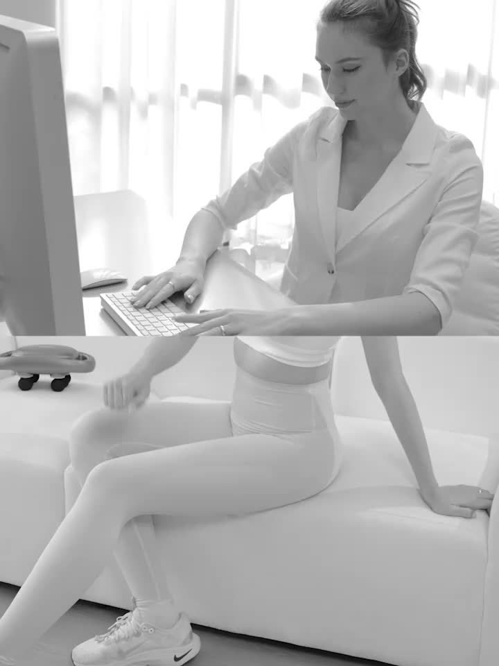 Six-Head Tapping Massager with Listed USB Rechargeable Design, Handheld Multi-Head Vibration Massage Device in White or Grey for Home Personal Care and Gifts