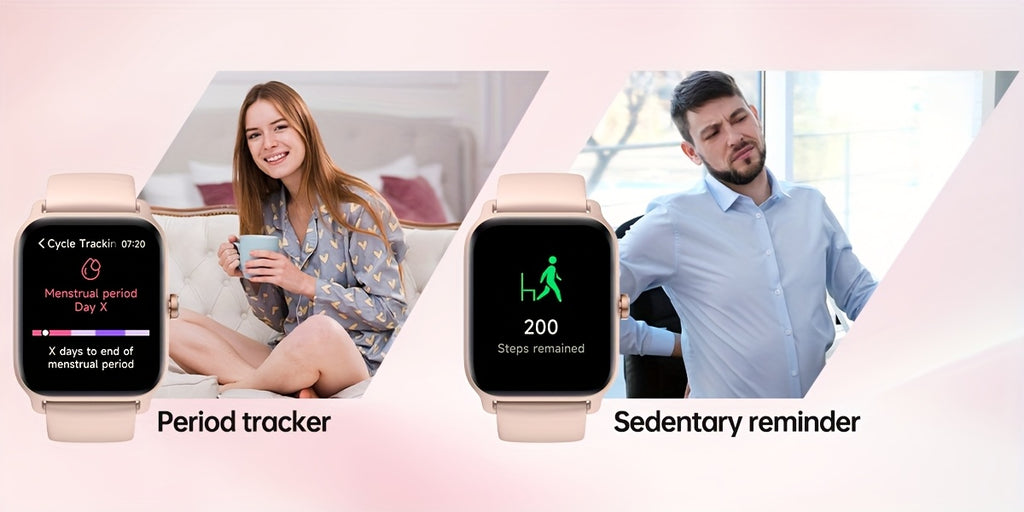 Sports Tracking Smartwatch by FAWEIO for Men and Women, 1.8-Inch Display with Call Answering and Making, 100+ Sports Modes and Pedometer for iPhone and Android