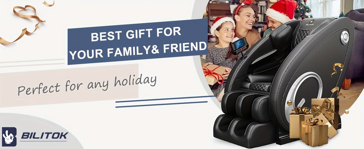 Zero Gravity Massage Chair Recliner with Heat, Full Body Massage with Foot Roller, Built-In Speaker and Touch Screen for Home Relaxation