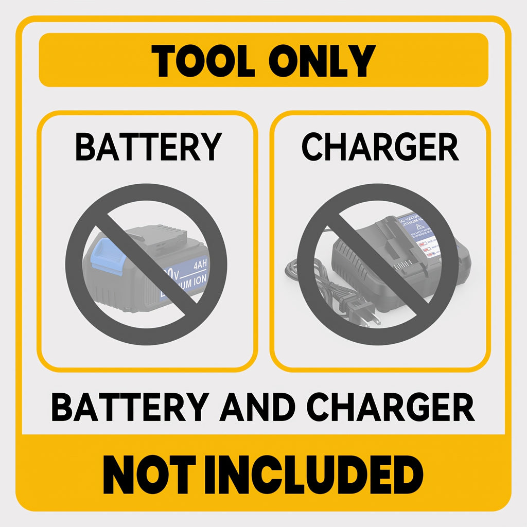 20V Battery Power Inverter by Ecarke for Compatible DeWalt Batteries, 200W and 550W Option Labels with Listed AC and USB Outputs, Battery Not Included