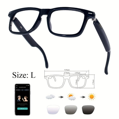 Conference Translation Glasses by OICIIDO with Listed 160-Language Recognition and Meeting Summaries, M02, KL and KO Model Options for Multilingual Discussions