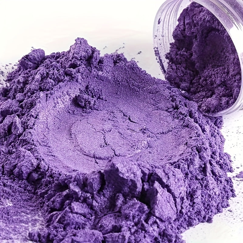Mica Powder Pigment Set by SEISSO with 24 Listed Shimmer Colors in Labeled Bottles for Compatible Epoxy Resin Art, Acrylic Painting and Decorative Craft Projects