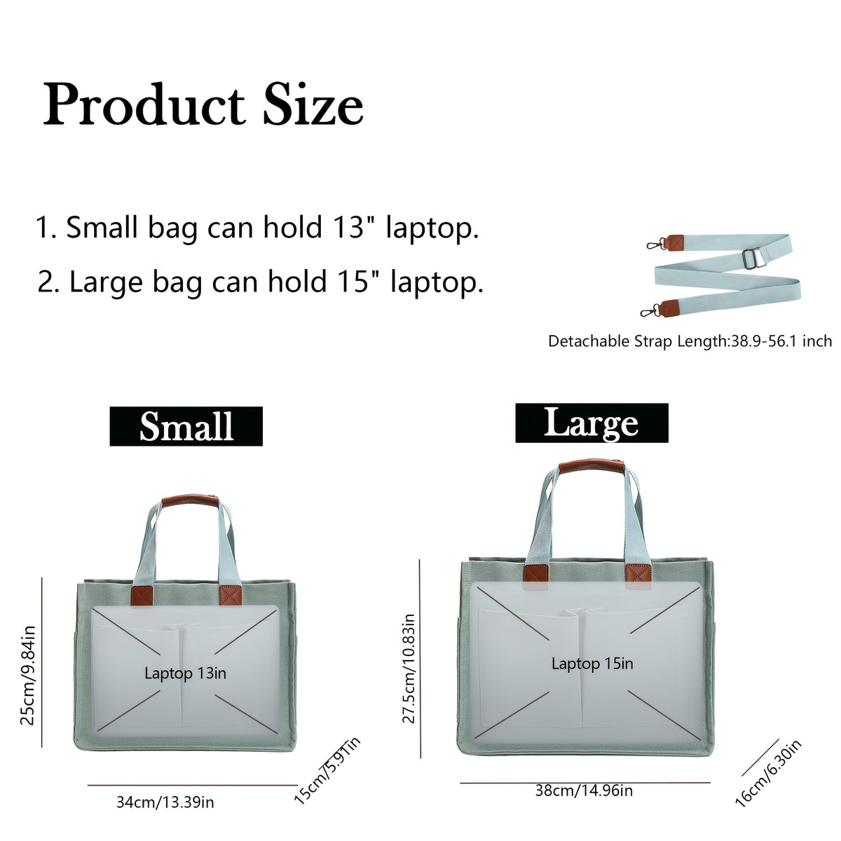 Everyday Tote Bag for Women in Six Colors, Small, Large and Large Set Options, Daily Carry Handbag for Errands, Shopping and Casual Outings