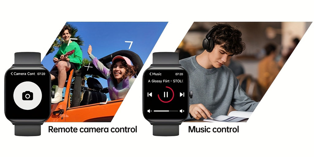 1.95 Inch Smart Watch with Alexa Built-in, Wireless Call Smartwatch with 100+ Sport Modes, Fitness Activity Tracker & Pedometer, for iPhone & Android, HD Touch Screen, Birthday & Mother's Day Gift