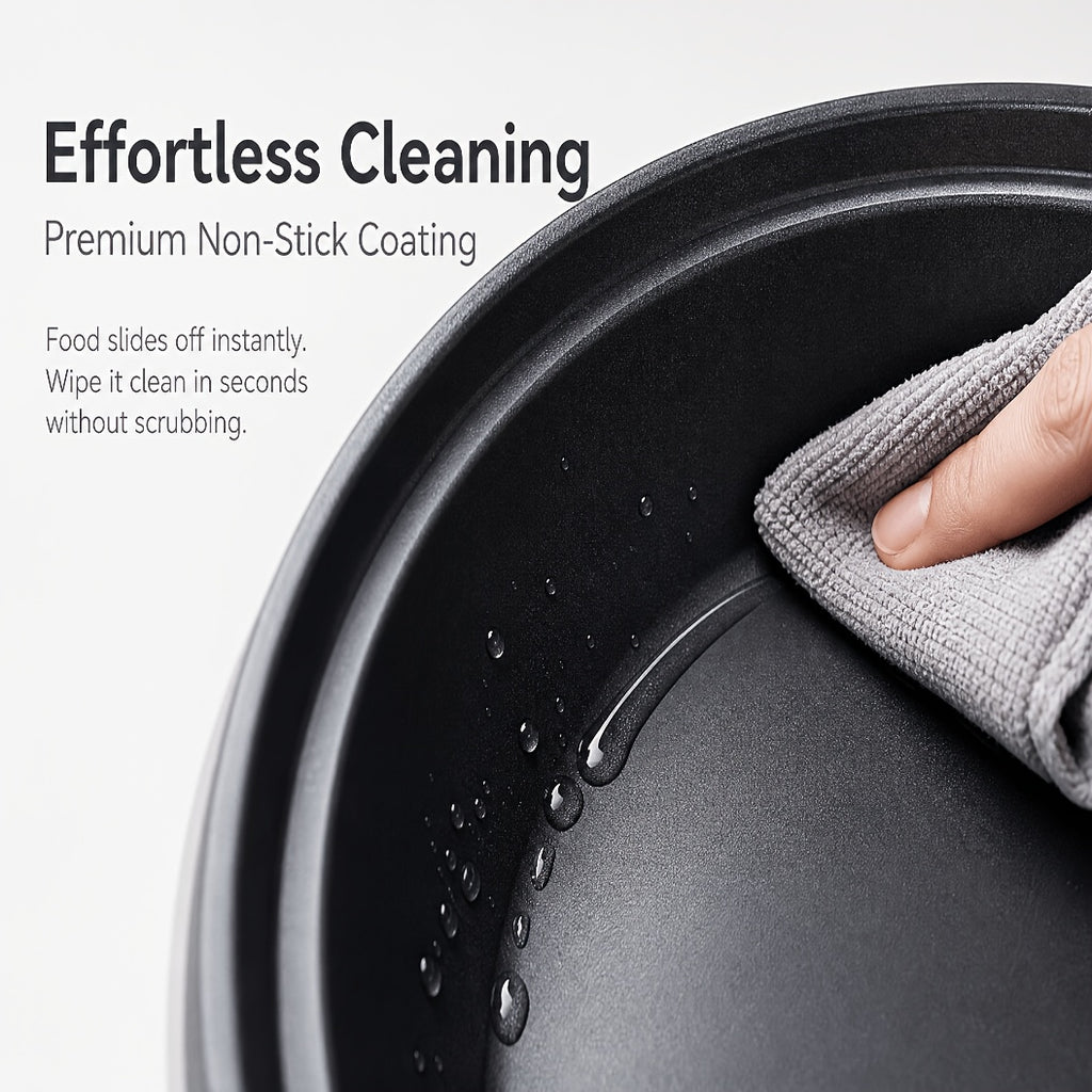 Multifunctional Electric Pot in White with Listed 57.48oz Capacity and Six Cooking Modes, Nonstick Single- or Double-Layer Options for Small Household Meals
