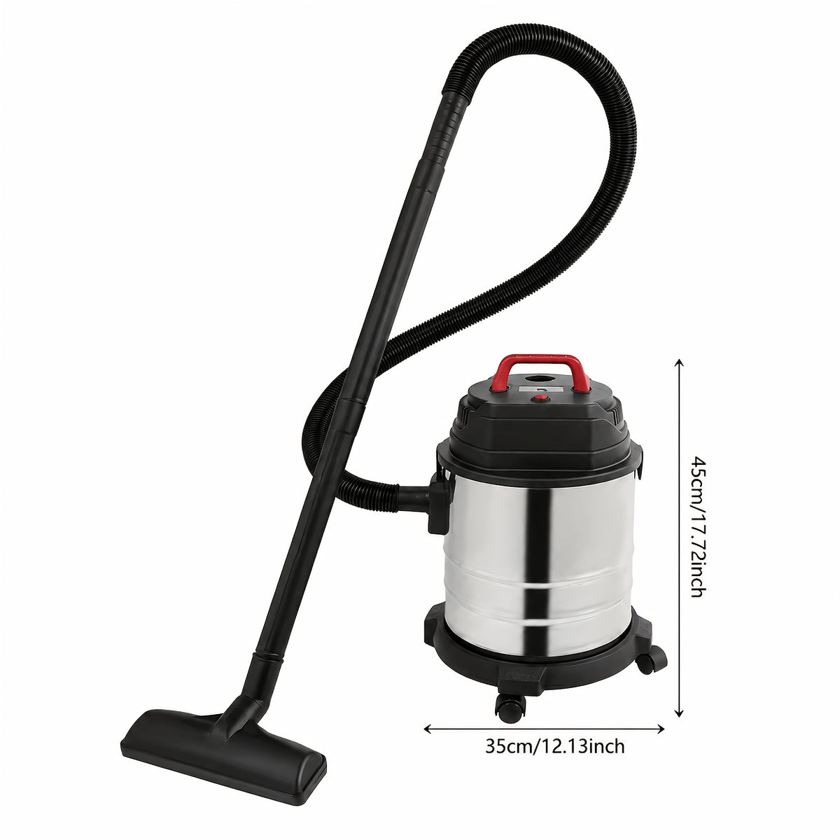 3-in-1 Wet Dry Vacuum with Blower Function, Listed 18000Pa and 2 Peak HP with 3.96, 5.28 or 6.6gal Capacity Options for Home, Car and Hard Floor Cleanup