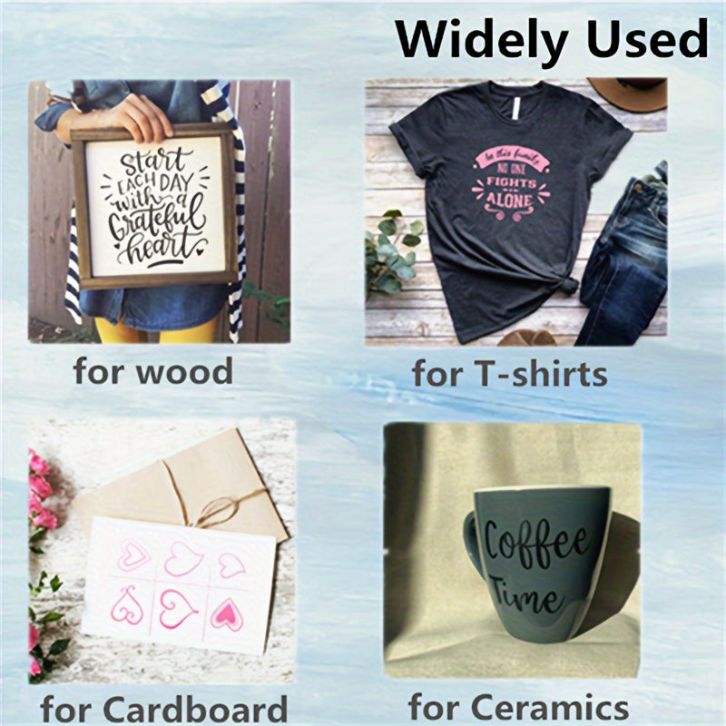 Chalk Paste Craft Paint with Listed Matte Finish, 8-, 12- and 21-Piece Style Labels for DIY Signs, Wood Projects, Chalkboard Lettering and Home Decor