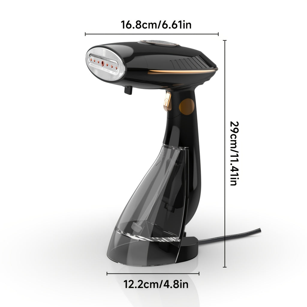 Clothes Steamer by PANCERKA, 1500W Handheld Garment Steamer with Continuous Steam and Quick Heating for Home and Travel Clothing Care, US Plug