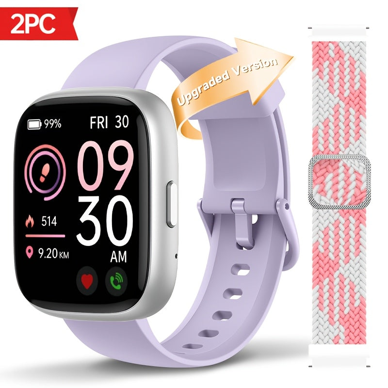 1.83 Inch HD Smart Watch for Men and Women, Wireless Calling Smartwatch with Built-in Alexa, Fitness Activity & Sleep Tracker, 100+ Sport Modes, Multiple Watch Faces, for iPhone Android