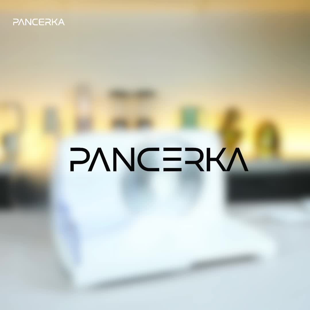 Adjustable Deli Food Slicer by PANCERKA in White, One Electric Cutting Machine with Listed 0–15mm Thickness Range and 130–200W Wording for Compatible Kitchen Foods
