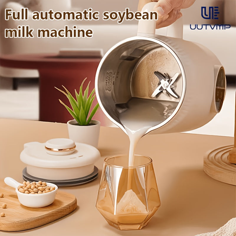 Homemade Nut Milk Maker Machine, Multi-Functional Automatic Plant Milk Blender with One-Touch Operation for Almond, Oat, Soy and Coconut Milk, 27.05 Oz Countertop Blender