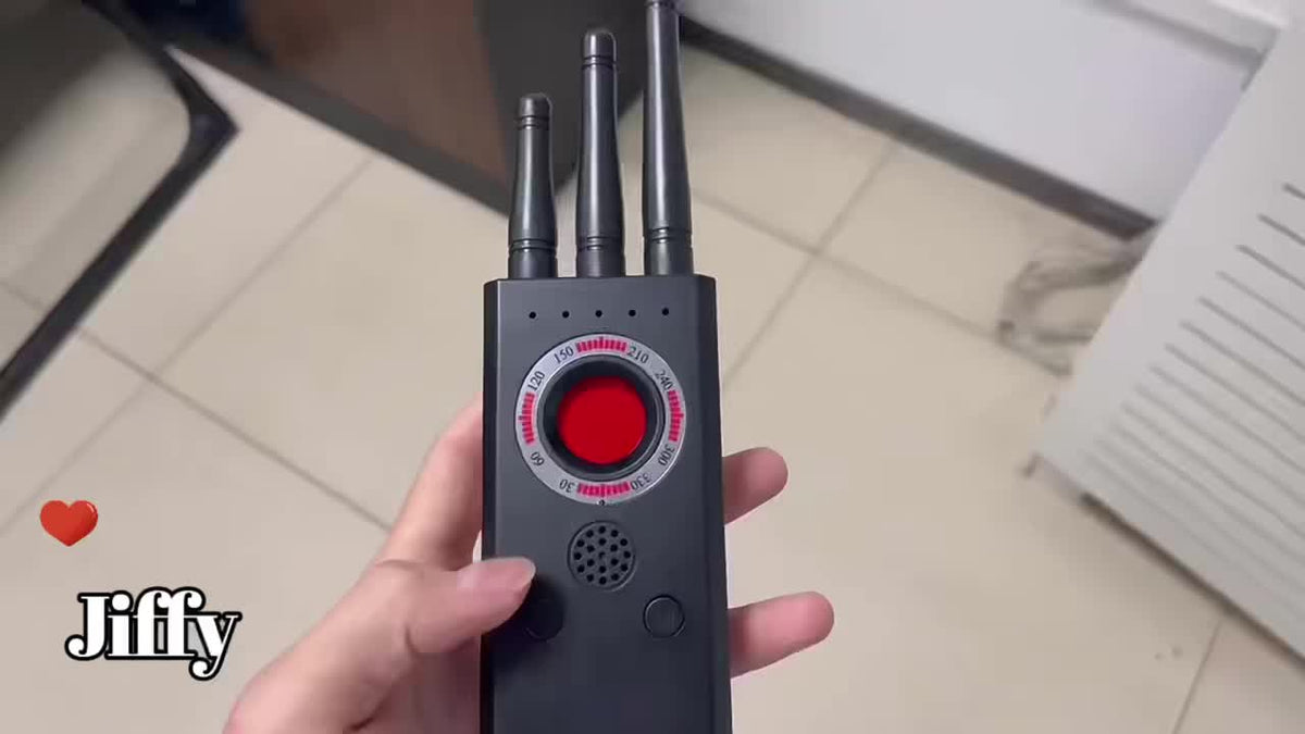 Portable Privacy Scanner T16 with Rechargeable Design, Hidden Camera Detection Device for Personal Travel Checks and Authorized Room Inspections