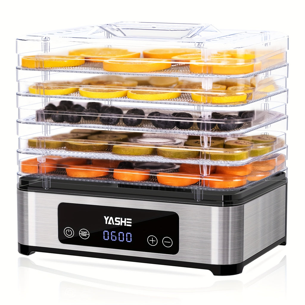 OSTBA Food Dehydrator with Temperature Control and 5 or 8 BPA-Free Tray Options, Electric Food Dryer for Fruit, Herbs, Vegetables and Jerky Projects