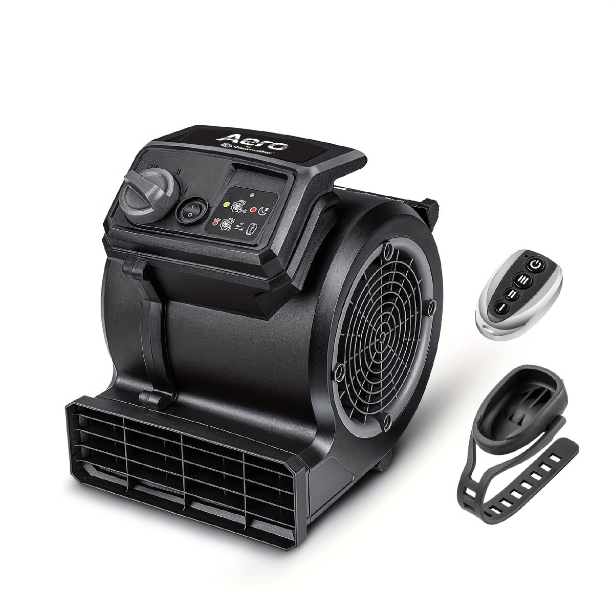 Portable Air Mover 490 CFM for Floor and Carpet Drying, Air Circulation and Cooling with Black Remote-Control or Red Manual-Control Model Options