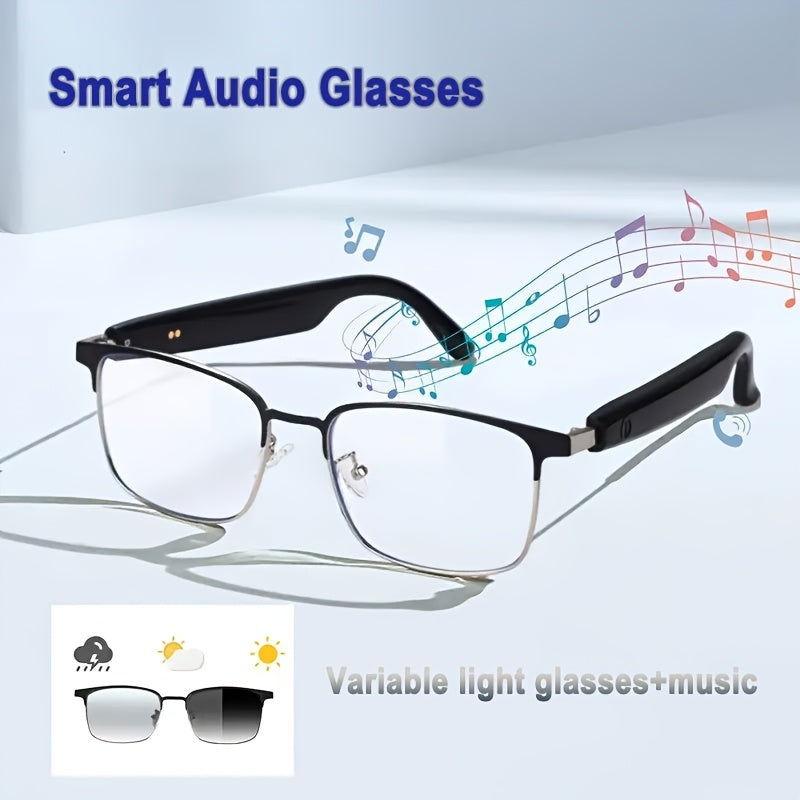 Translation Glasses with 164-Language Support, Photochromic Lens Options, Four AI Interpretation Modes and Meeting Recording for Travel and Business
