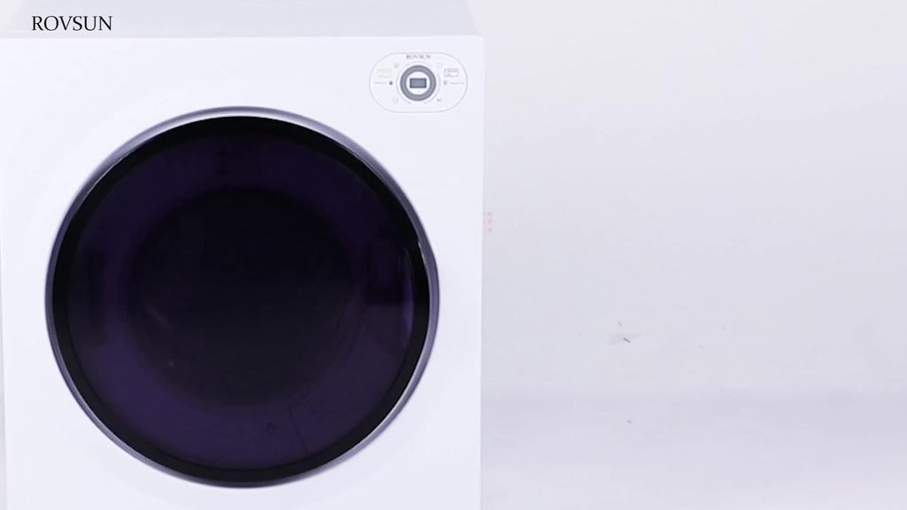 Washer and Dryer Combo, Compact Wash & Dry Laundry Set, Stainless Steel Tub, Smart Control, Low Noise, Wall-Mountable, for Apartment, Dorm, RV & Small Space