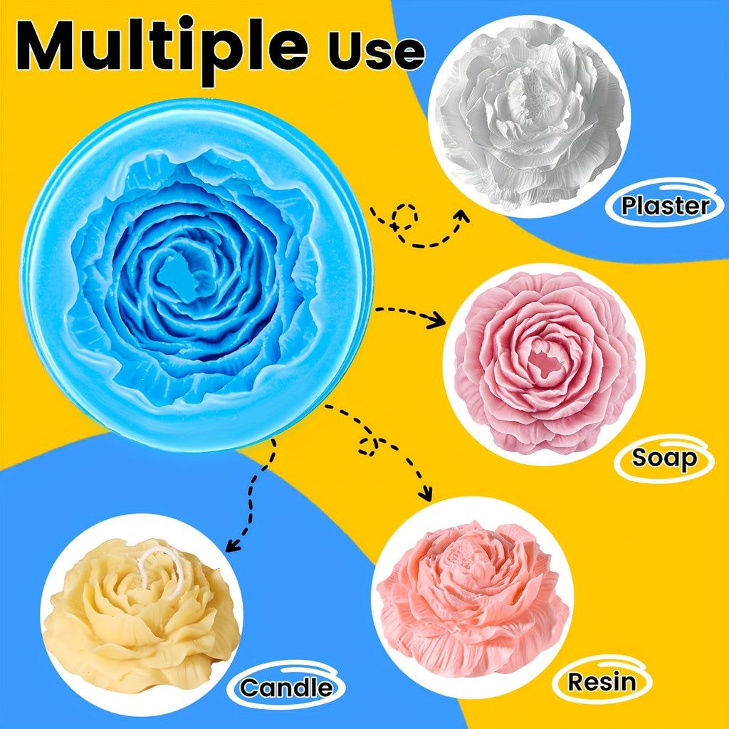 Silicone Mold Making Kit by NASUBI, Liquid Silicone Rubber with Listed 1:1 Weight Mixing Ratio and 35oz or 72oz Options for Compatible Resin, Soap and Candle Craft Molds