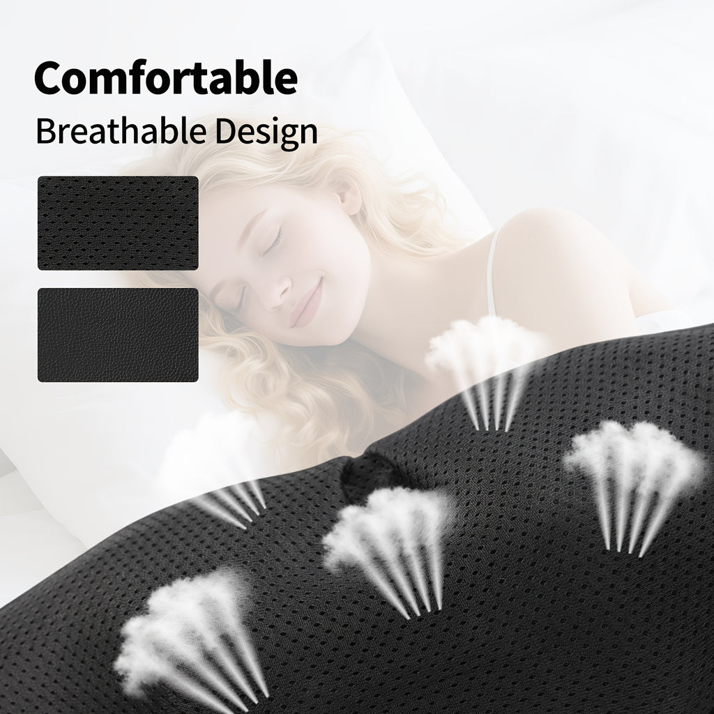 Electric Kneading Neck and Shoulder Massager in Black or Grey, Acupressure-Style Personal Care Device for Adult Home Massage Routines and Gift Ideas