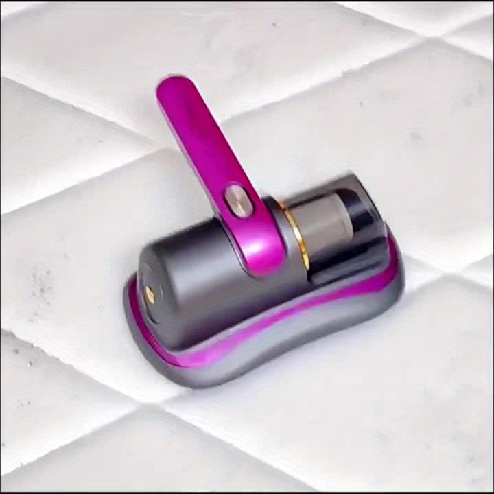 Mattress Vacuum Cleaner in Purple, Cordless Handheld Bed and Sofa Cleaner for Pet Hair, Compatible Upholstery and Carpet Surface Cleaning