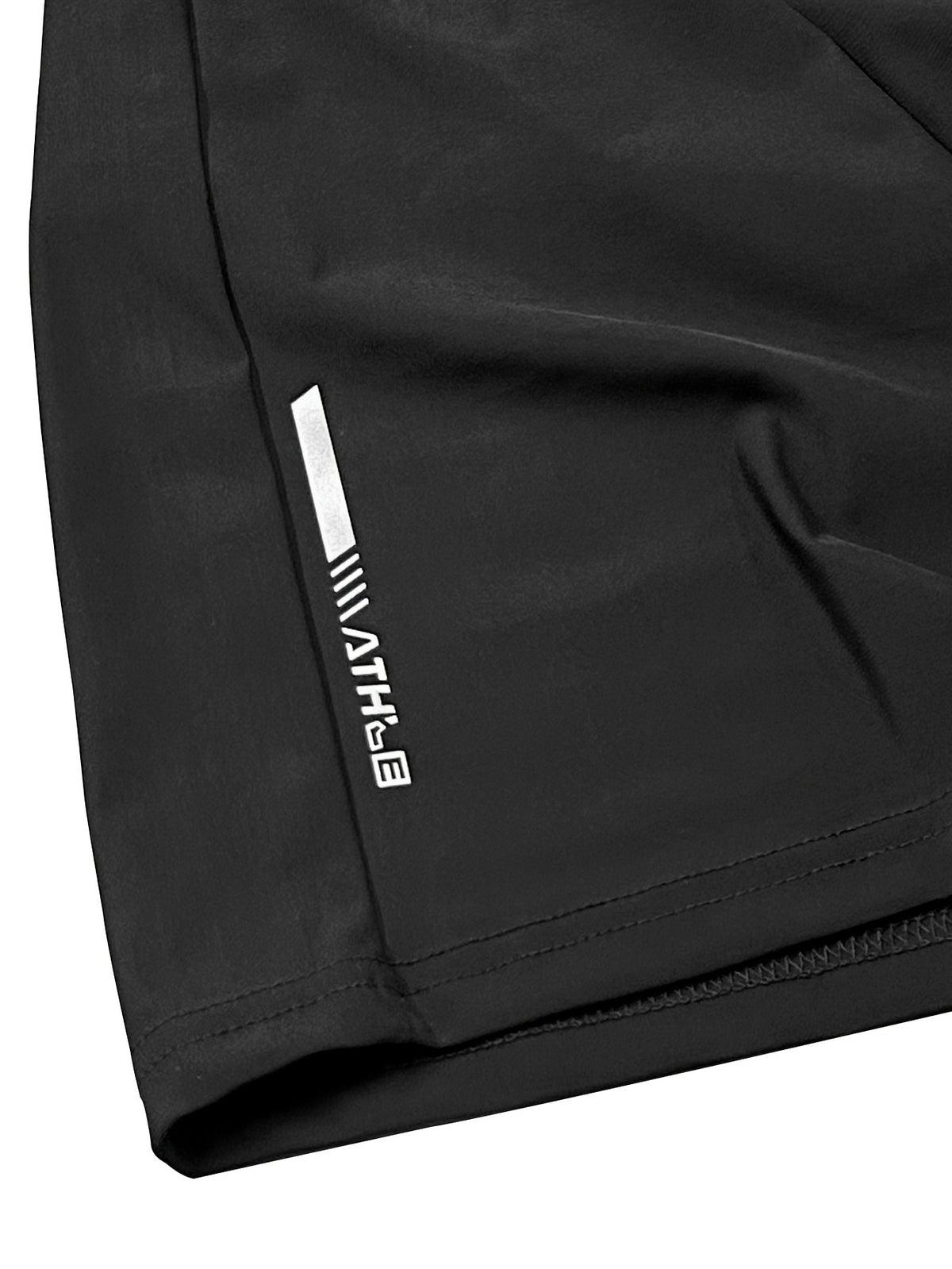 Men's Stretch Shorts with Drawstring Waist and Zippered Pockets, 85% Polyamide and 15% Elastane Fabric in Eight Color-Style Labels for Casual Summer Wear