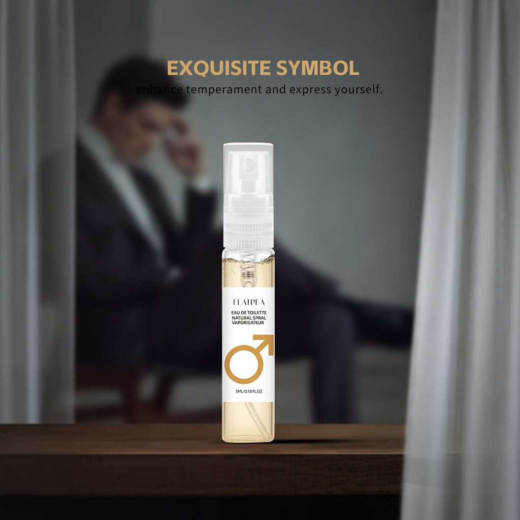 Woody Citrus Men's Cologne with Listed Lemon Notes, Two-Piece Box and Male Standard Black Option for Everyday Grooming, Date Nights and Fragrance Gifts