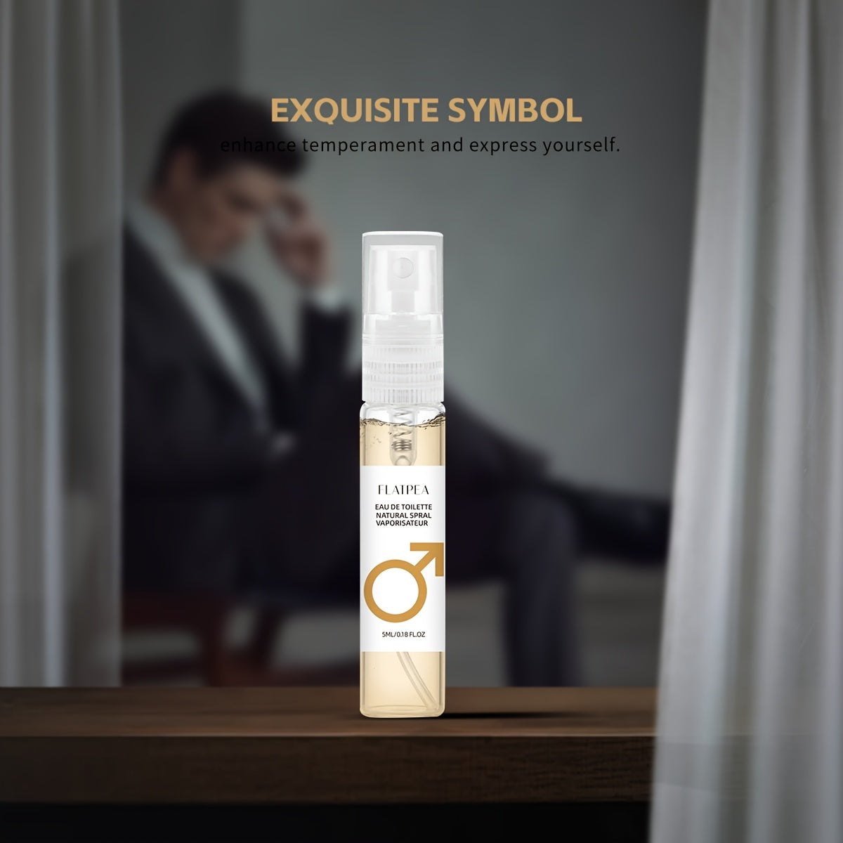 Woody Citrus Men's Cologne with Listed Lemon Notes, Two-Piece Box and Male Standard Black Option for Everyday Grooming, Date Nights and Fragrance Gifts