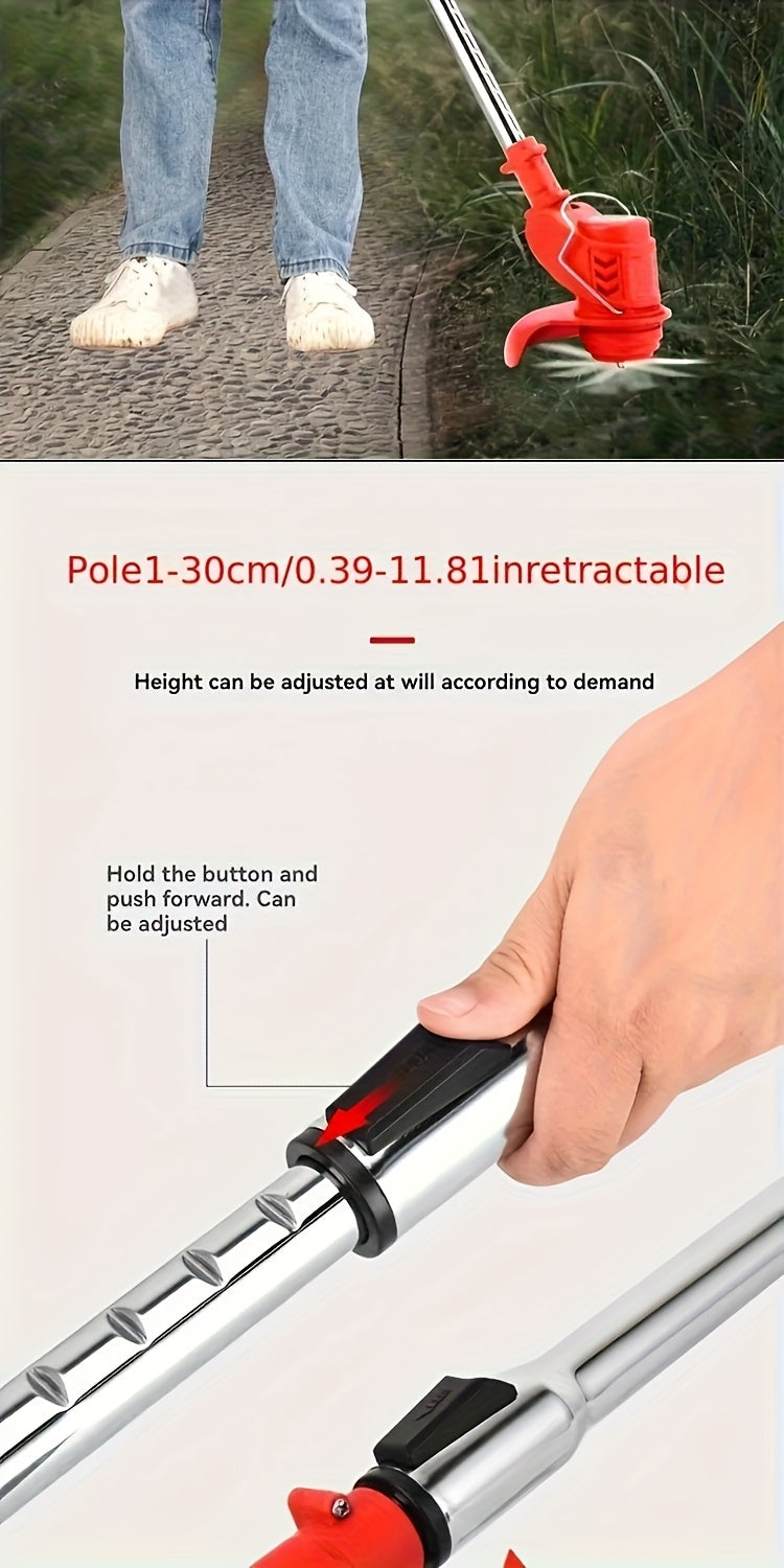 Multi Blade Cordless Grass Cutter for Home Lawn and Garden Maintenance, Listed Lithium Battery Power with Color Series Sets and an Older Green Model Option