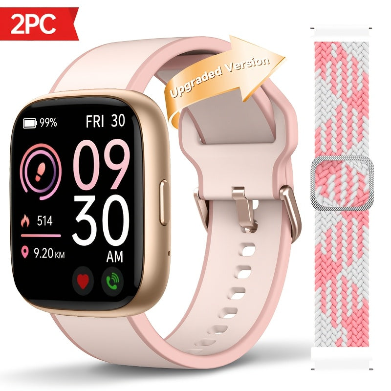 1.83 Inch HD Smart Watch for Men and Women, Wireless Calling Smartwatch with Built-in Alexa, Fitness Activity & Sleep Tracker, 100+ Sport Modes, Multiple Watch Faces, for iPhone Android