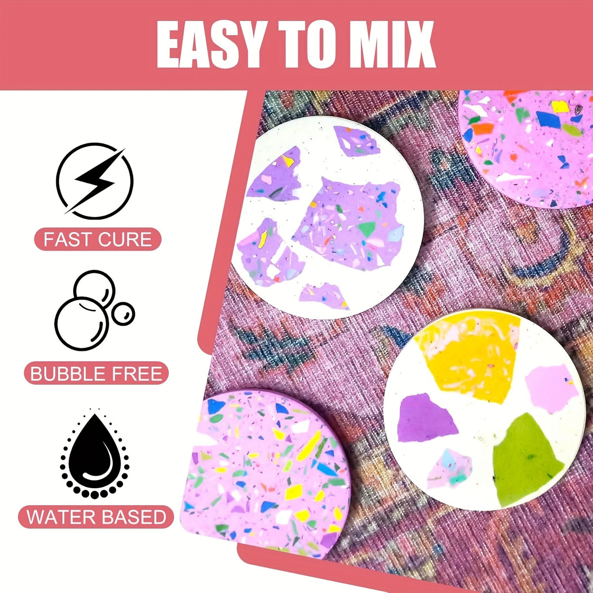 Water-Activated Casting Powder 3000g in White, Plaster-Style Craft Material for Home Art Projects, Decorative Mold Casting and DIY Handmade Gift Designs