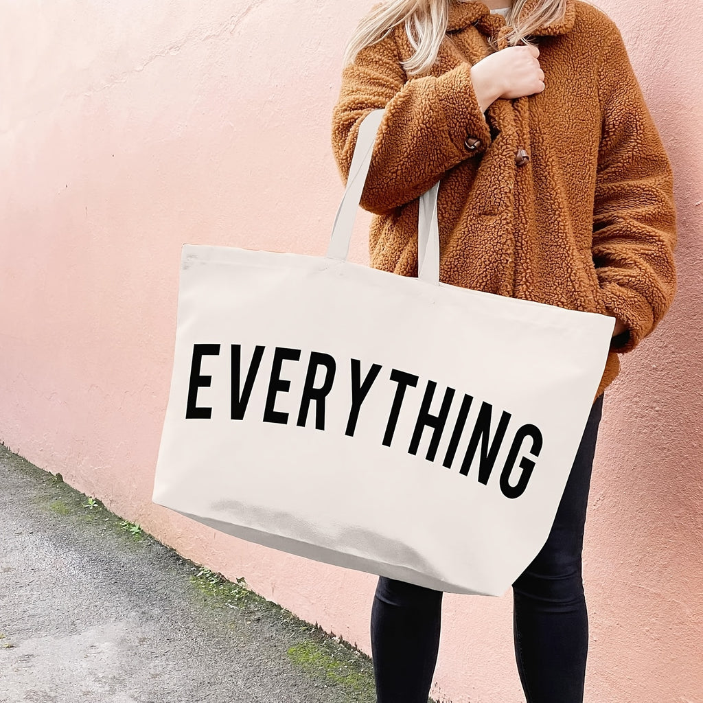 Foldable Canvas Tote Bag with Open-Top Design, Large-Capacity Solid-Color Handbag in Twelve Listed Options for Shopping, Commuting and Student Essentials
