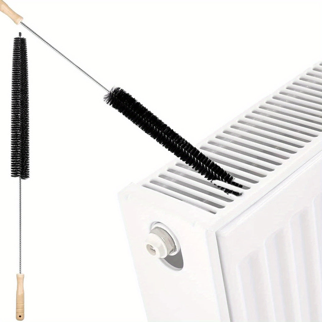 Flexible Radiator Cleaning Brush with Listed 73cm Reach, Manual Long Duster for Suitable Household Gaps, Living Rooms, Bedrooms and Car Cleaning