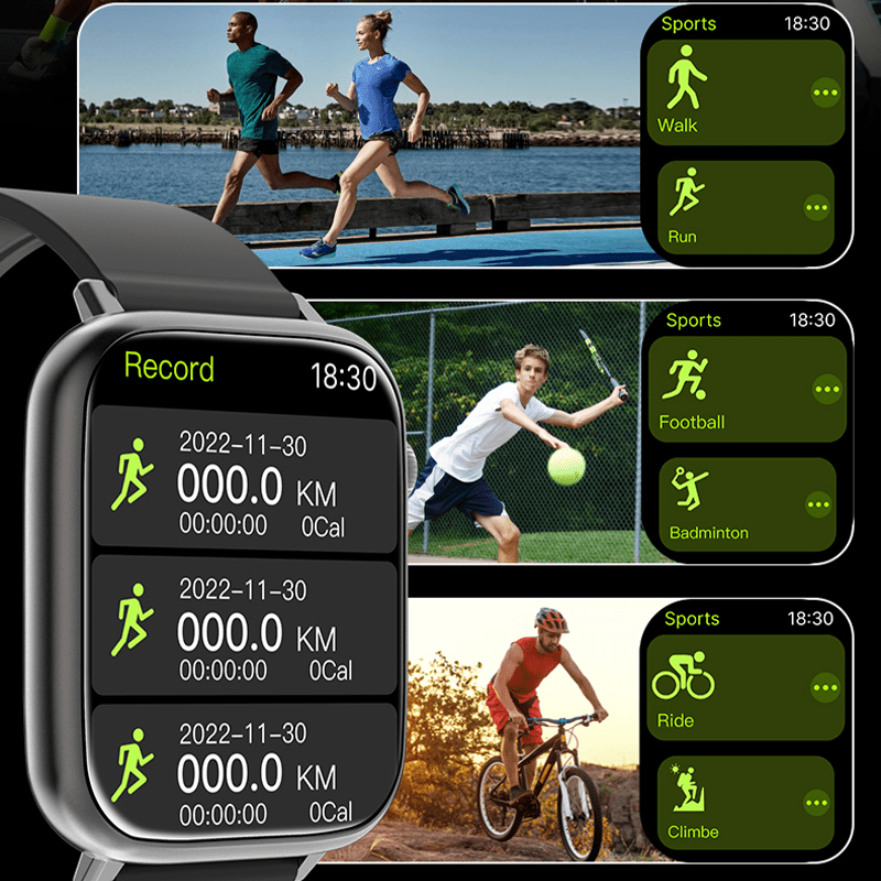 Bluetooth Calling Smartwatch with Listed HD Display, Music Control and Sleep Tracking, IP68-Labeled Blush Pink or Sterling Silver Options for iOS Android